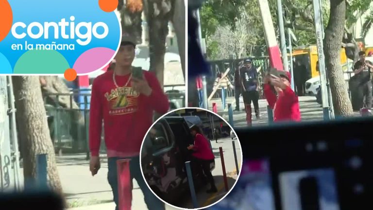 VIDEO | Atacan con piedras a equipo de Contigo en la Mañana en Barrio Franklin