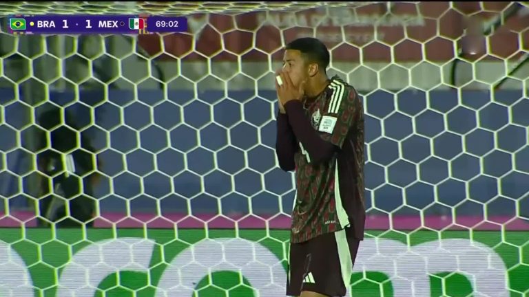 ¡Lo tuvo México! Virgen pudo poner en ventaja a su escuadra ante Brasil pero falló