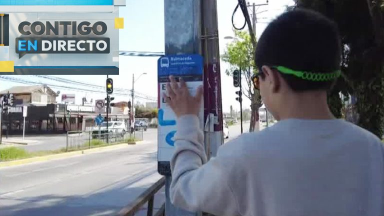 Niño ciego de La Serena denunció mal estado de señaléticas en Braille: “Se necesita más empatía”