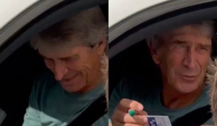 ¿Corazón azul? La reacción de Manuel Pellegrini con hincha que recordó su paso por la U