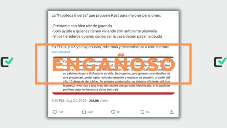 La propuesta “hipoteca revertida” no está en el programa 2025 de Kast: Es de 2021