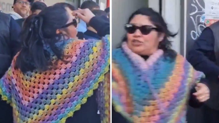 VIDEO | Detienen a mujer que insultó a José Antonio Kast en Curicó
