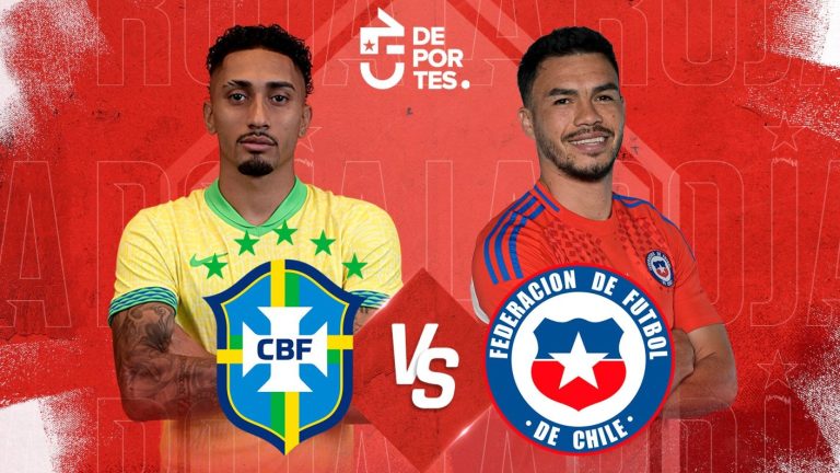 Brasil vs Chile: Sigue aquí EN VIVO el partido de La Roja por Eliminatorias