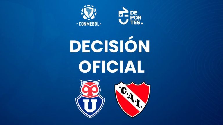 Oficial: Conmebol determina clasificación de la U a cuartos de la Sudamericana y elimina a Independiente