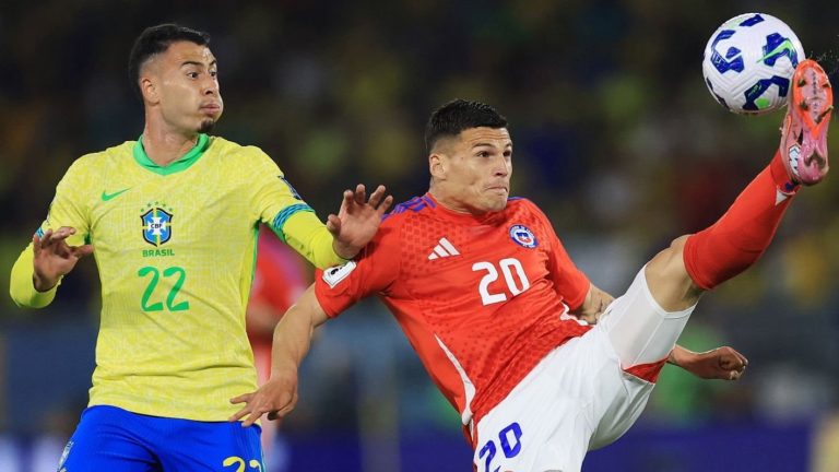 Chile no pudo contra Brasil y recibe otro duro golpe en las Eliminatorias