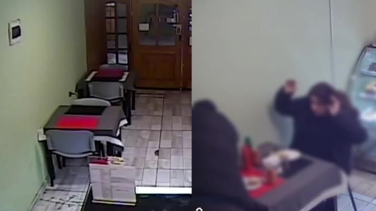 Video será clave: Captan a delincuentes que asaltaban a víctimas comiendo completos en Lo Prado