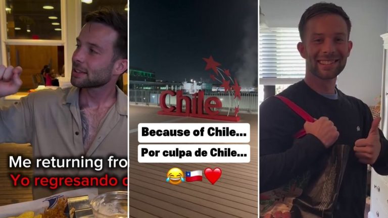 “Por culpa de Chile...”: “Gringo” influencer reveló las costumbres que adoptó del país y se hizo viral