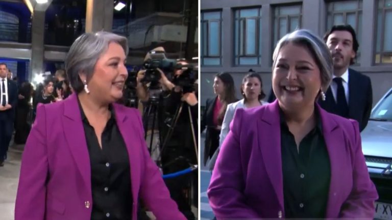Así fue la llegada de Jeannette Jara al Debate Presidencial 2025: “No me gusta andar de víctima por la vida”