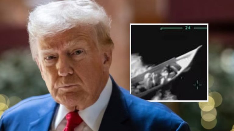 VIDEO | Trump publicó video del ataque a supuesta embarcación “narcoterrorista“ de Venezuela