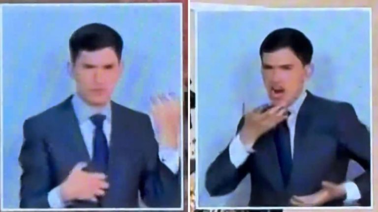 VIDEO | Intérprete de lengua de señas se llenó de elogios durante la Parada Militar 2025