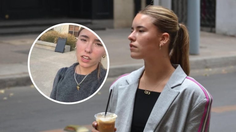 “Estaba caminando y me atacó”: Milagros Zabaleta grabó insólito incidente en plena calle de EEUU