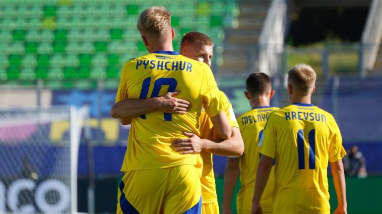 Remate colocado y a cobrar: Ucrania anotó el primer gol del Mundial Sub 20 de Chile 2025