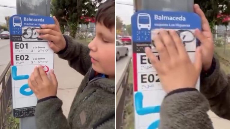 Niño ciego se hizo viral con grave denuncia vial en La Serena: “No lo digo por ser pesado”