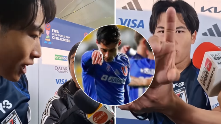 VIDEO | Así reaccionó el capitán de Japón a las celebraciones animé de figura de la U