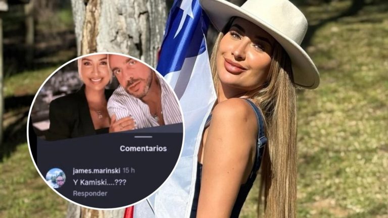 La ruptura es total: Difunden comentario en que Camila Andrade desconoce a Kaminski