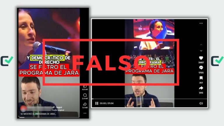 Video del cierre de campaña del Apruebo de 2022 se vincula erróneamente al programa de Jeannette Jara