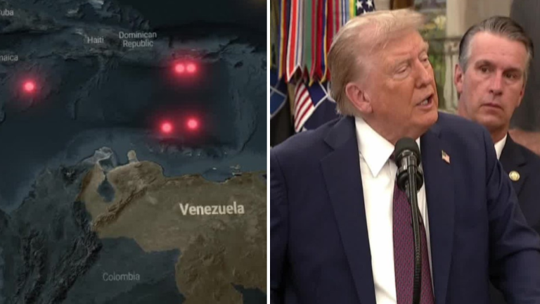 VIDEO | Buques, misiles y un submarino: Lo que se sabe del “ataque letal” de EEUU a barco de Venezuela