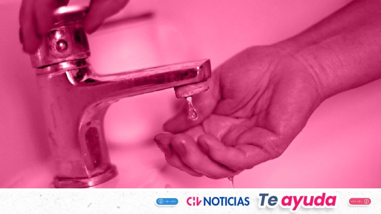 Ahora: Reportan cortes de agua en cuatro comunas de Santiago