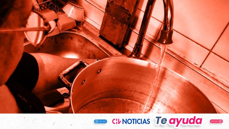 ¿Sin agua? Reportan que al menos cinco comunas tienen problemas de suministro a esta hora