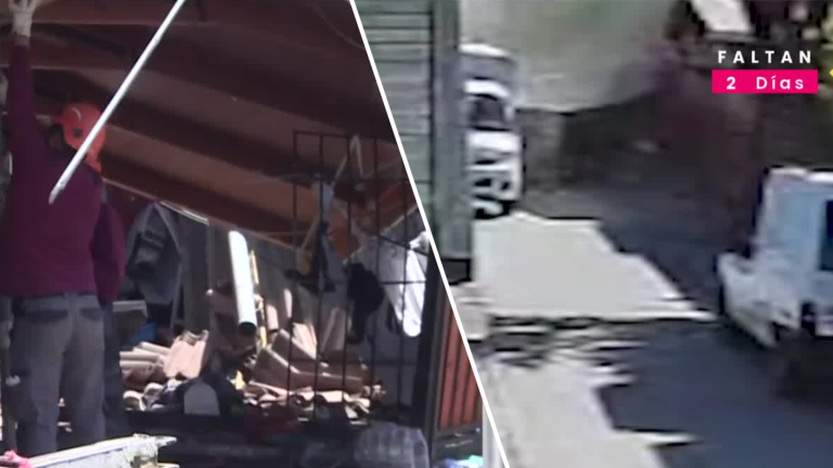 VIDEO | Cámara registró el momento exacto en que explota casa en Pudahuel