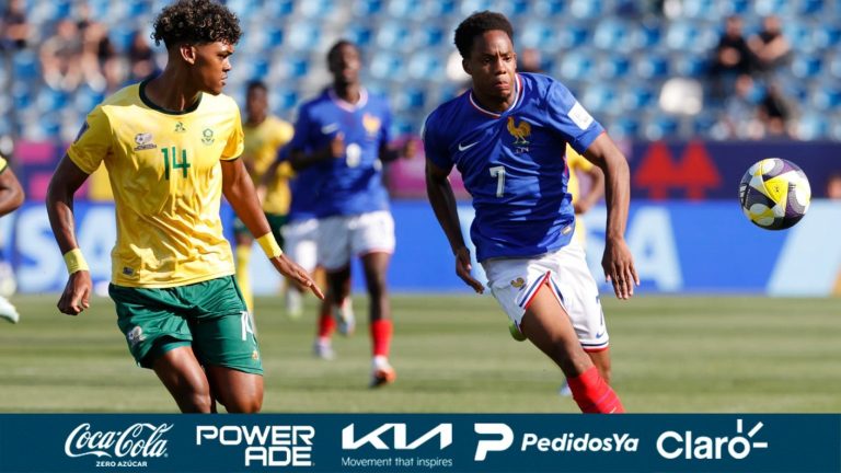 Francia reaccionó a tiempo y arrancó el Mundial Sub 20 con sufrida victoria ante Sudáfrica