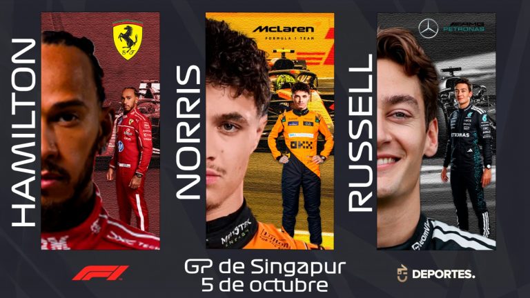 Gran Premio de Singapur: Horarios, Dónde ver EN VIVO y ONLINE la carrera de Fórmula 1