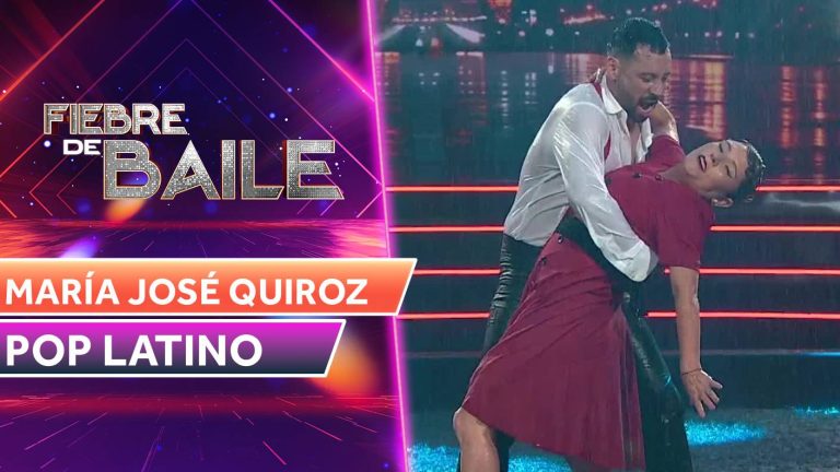 ¡Sacó aplausos! María José Quiroz hechizó a todos con su danza bajo la lluvia en Fiebre de Baile