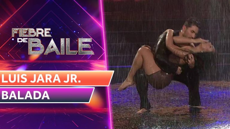 ¡Con éxito de su padre! Luis Jara Jr. sacó toda su SENSUALIDAD bajo la lluvia en Fiebre de Baile