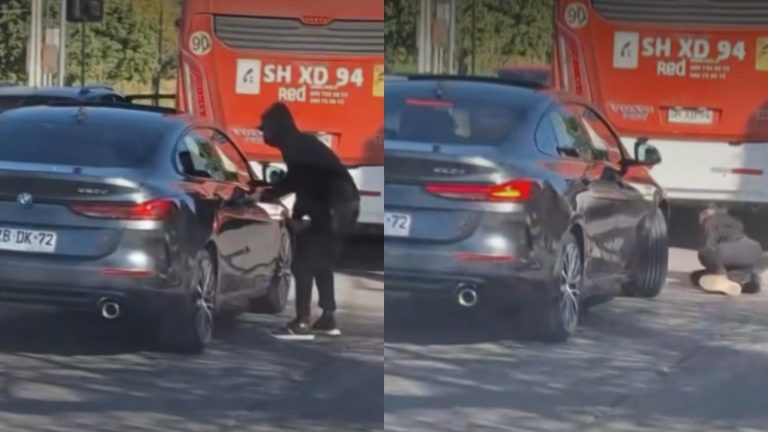 Intentó hacer una encerrona y terminó atropellado: Transeúntes retuvieron a un delincuente en Independencia