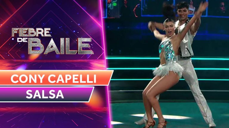 ¡UNA SALSA MUY SABROSA! Cony Capelli deslumbró con sobresaliente performance en Fiebre de Baile