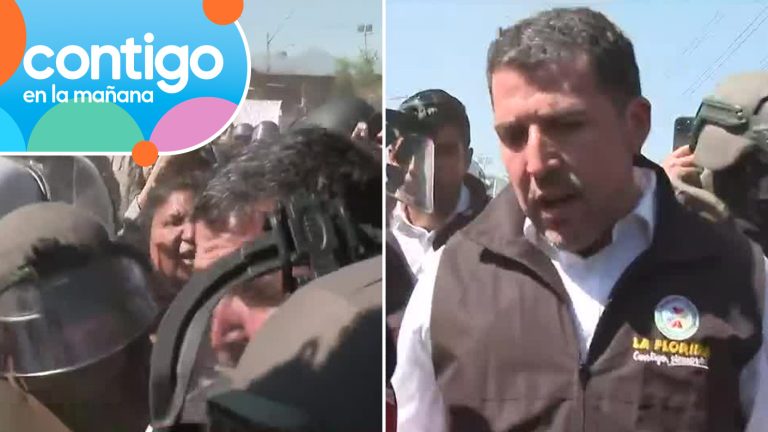“¡Eres igual al Carter!”: Pobladora de toma Dignidad increpó EN VIVO a alcalde de La Florida