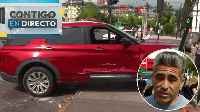 Exfutbolista afectado: Víctima de encerrona perdió el control y chocó 3 autos en Estadio Nacional