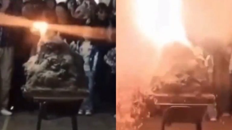 Una niña tiene riesgo de perder un ojo: La impactante explosión en feria de ciencia escolar en Argentina