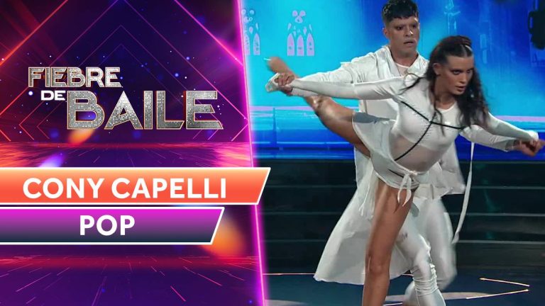 ¡PARA EL RECUERDO! Cony Capelli emocionó a todos con una brillante performance en Fiebre de Baile
