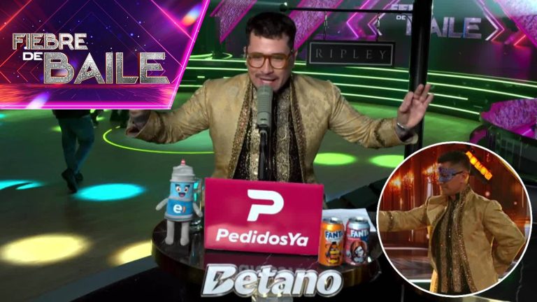 ¡LA KIKENETA! Claudio Michaux cumplió su promesa y se vistió como el exfutbolista de Fiebre de Baile