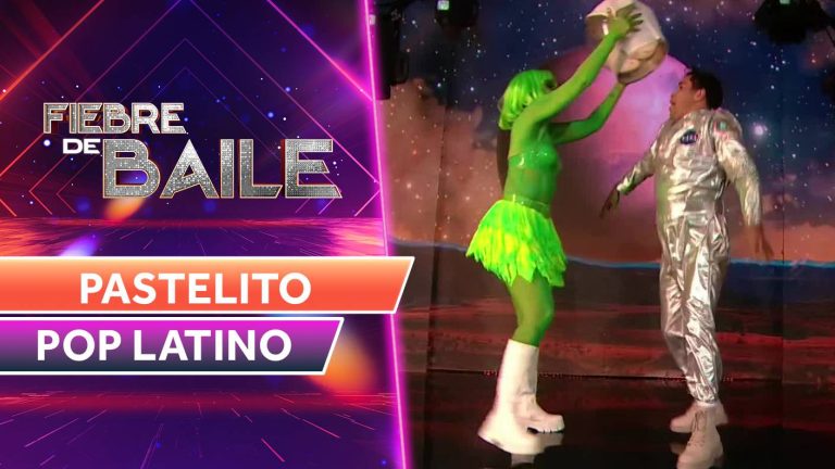 ¡UN ASTRONAUTA EN VIVO! Pastelito causó emoción con una divertida presentación en Fiebre de Baile