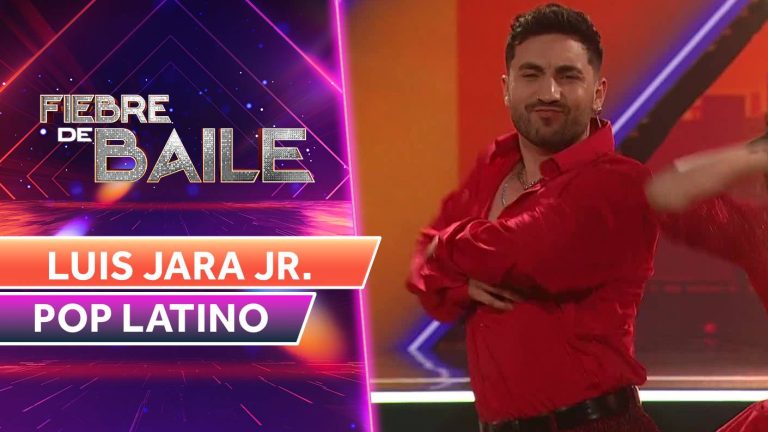 ¡LO DEJÓ TODO! Luis Jara Jr. puso todo su carisma en una emotiva presentación en Fiebre de Baile