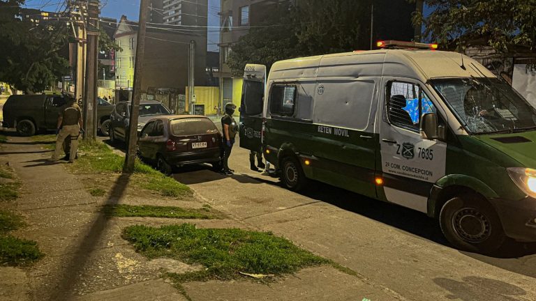 Impacto en Hualpén por parricidio frustrado: Sujeto le disparó a su propia madre