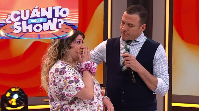 ¿Se la jugó? Comediante pidió un beso a Julián en ¿Cuánto vale el show? y el animador ni lo dudó