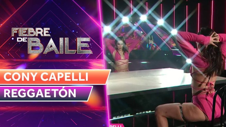 ¡ELLA PERREA SOLA! Cony Capelli deleitó con un coqueto e innovador show en Fiebre de Baile