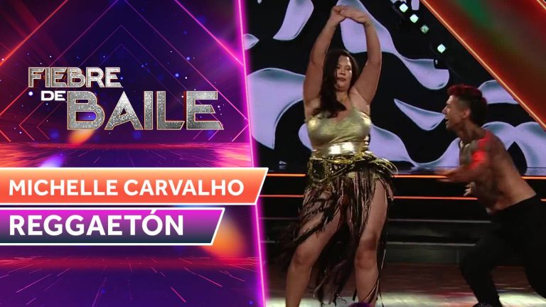 ¡Al estilo Shakira! Michelle Carvalho soltó las caderas en movido espectáculo en Fiebre de Baile