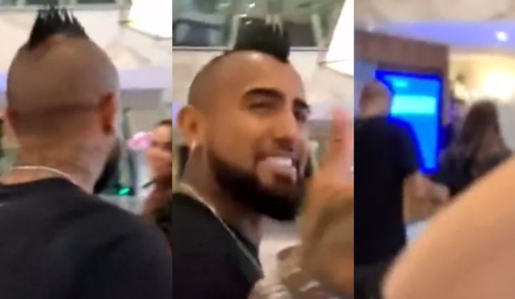 Hasta con saludo: Arturo Vidal protagoniza inesperado momento al aparecer en programa argentino