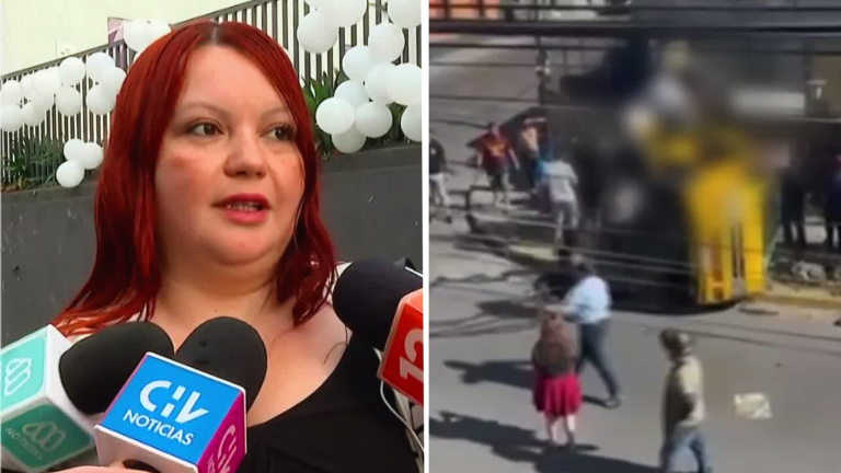 “Está afectada”: Mamá de niño que iba en furgón escolar relató fatal accidente en Recoleta