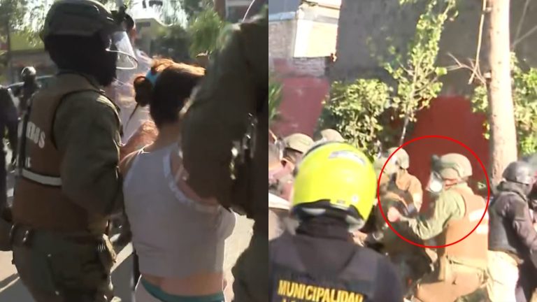 Animita de “santo de los ladrones de autos”: Así fue la violenta agresión con piedras a carabineros