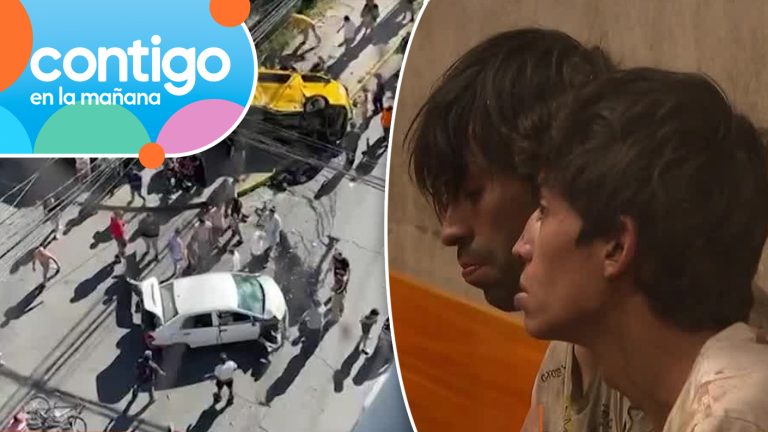 Robos y agresiones: El violento prontuario de los delincuentes que chocaron furgón escolar en Recoleta