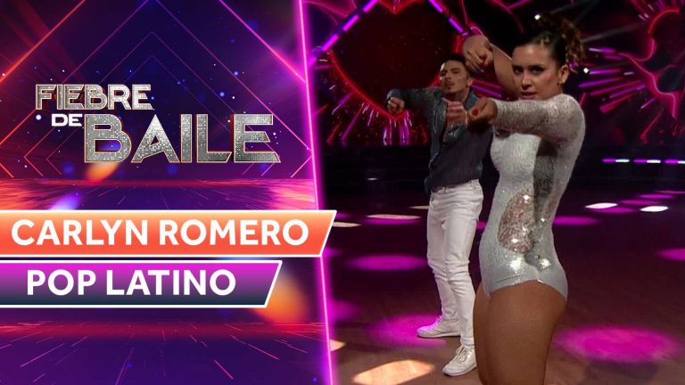 ¡Sacó lo mejor del pop! Carlyn Romero saltó a la pista para demostrar toda su energía y pasión