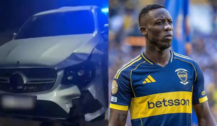 Divulgado en redes sociales: Acusan a jugador de Boca de fugarse tras causar grave choque