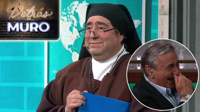 Kike Morandé tuvo ataque de risa tras conocer el apellido de la sor Penélope en Detrás Del Muro