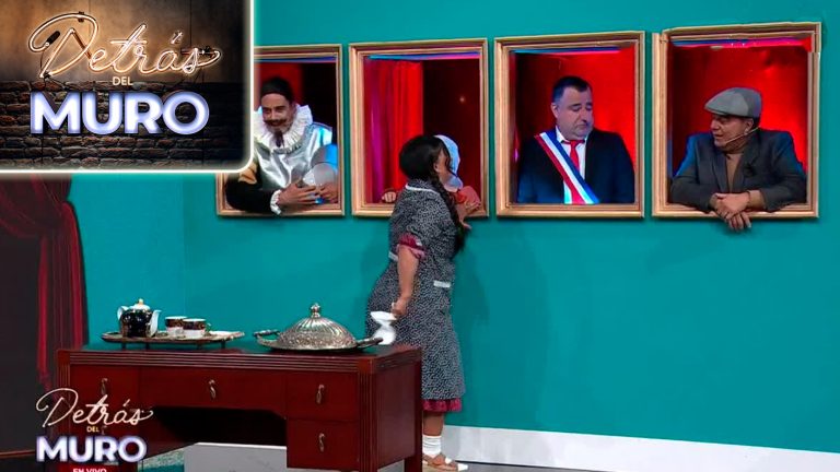 Chistes y chismes históricos: Cuadros del presidente cobraron vida e impactaron a Chofi en Detrás del Muro