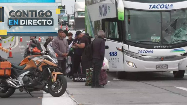 “Falleció instantáneamente”: Bus atropelló a peatón que habría cruzado en paso no habilitado en PAC